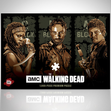 Puzzle 1000 Pc // Walking Dead // Premium Collector's Edition