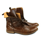 Masatti Cap-Toe Boot // Light Brown (US: 9.5)