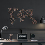World Map XL (Black)