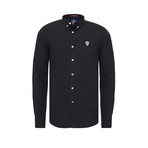 Joaquin Button-Up Shirt // Black (M)