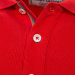 Manuel Short-Sleeve Polo // Red (XL)