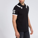 Andrey Short Sleeve Polo // Black (2XL)