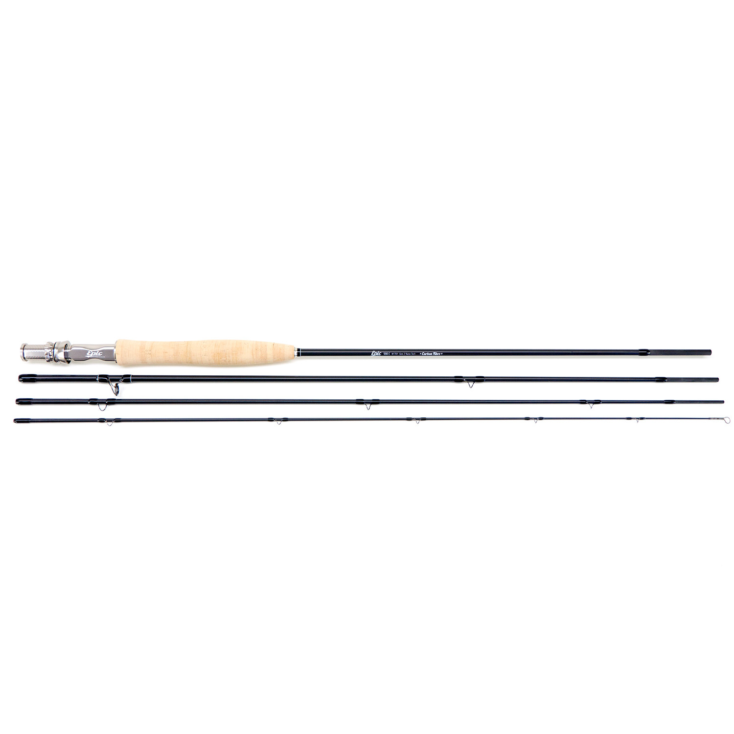 Epic 590 C // Carbon Fiber Fly Rod (Black Reel Set) - The Swift Fly ...