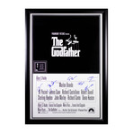 Signed Movie Poster // The Godfather