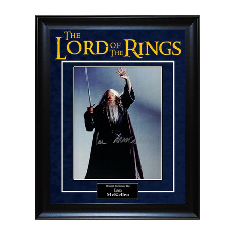 Signed Artist Series // Lord of the Rings // Ian McKellen
