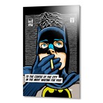 Post-Punk Bat // Aluminum Print (16"W x 24"H x .45"D)