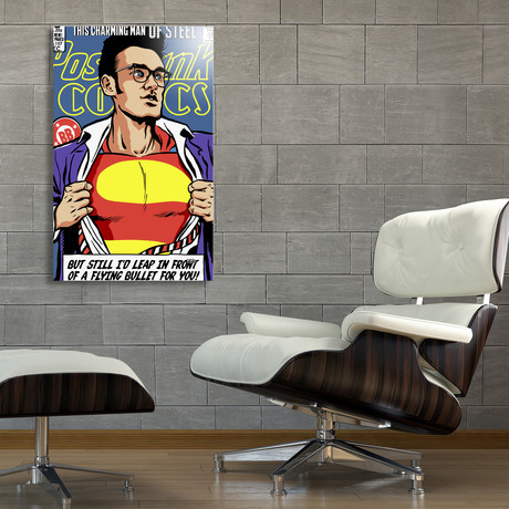 Post-Punk Super // Aluminum Print (16"W x 24"H x .45"D)
