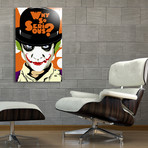 A Clockwork Joker // Aluminum Print (16"W x 24"H x .45"D)