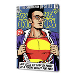 Post-Punk Super // Stretched Canvas (16"W x 24"H x 1.5"D)