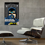 Post-Punk Bat // Stretched Canvas (16"W x 24"H x 1.5"D)