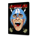 American Psycho // Stretched Canvas (16"W x 24"H x 1.5"D)
