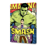 Post Punk Smash // Stretched Canvas (16"W x 24"H x 1.5"D)