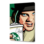 Ultra Milky Violence // Stretched Canvas (16"W x 24"H x 1.5"D)