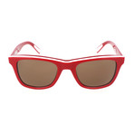 Kramer Sunglasses // Red + White