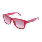 Forrest Sunglasses // Fuchsia Transparent