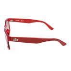 Finn Sunglasses // Red Transparent