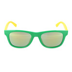 Hewitt Sunglasses // Green + Yellow