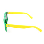 Hewitt Sunglasses // Green + Yellow