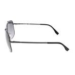 Dash Sunglasses // Gunmetal + Grey