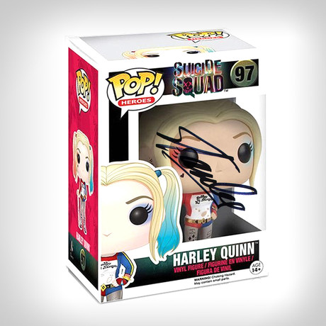 Harley Quinn Suicide Squad Funko Pop // Stan Lee Signed