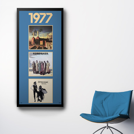 1977 Commemorative Music Framed Piece // II