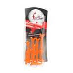 Flex-Head Golf Tees // Pack of 8 (Orange)