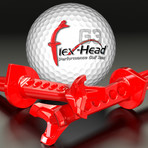 Flex-Head Golf Tees // Pack of 8 (Orange)