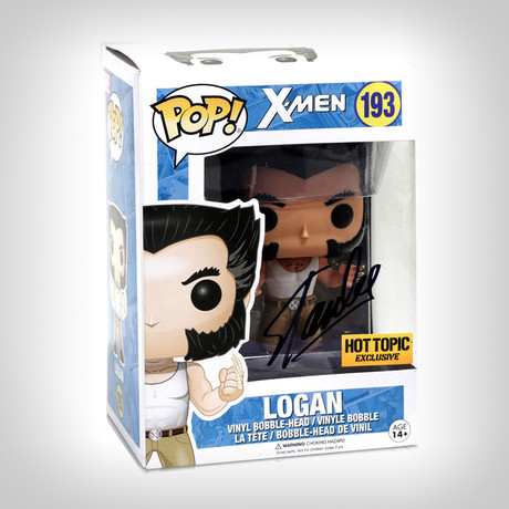 X-Men Logan Funko Pop // Stan Lee Signed