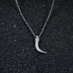 Treka Necklace // Aged Silver