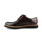 Italianno Shoe // Black + Bordeaux (Euro: 43)