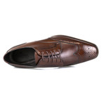 Leather Wingtip Derby // Brown (US: 7)