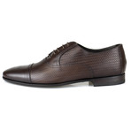 Leather Woven Oxford // Brown (US: 7)