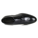 Patent Leather Wingtip Oxford // Black (US: 9.5)