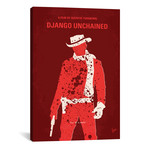 Django Unchained Minimal Movie Poster // Chungkong (26"W x 40"H x 1.5"D)