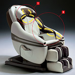 Inada Sogno™ Massage Chair (Black)