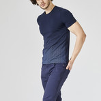 Gradient T-Shirt // Navy (L)