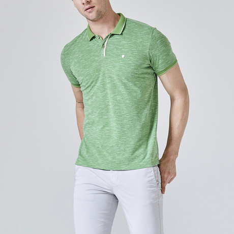 Classic Polo T-Shirt // Green (L)