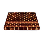 Walnut Brick Pattern End Grain Cutting Board