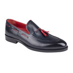 Classic Loafer  // Black Antique + Red (Euro: 44)