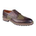 Perforated Color Block Derby  // Brown Antique (Euro: 40)