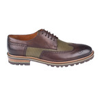 Perforated Color Block Derby  // Brown Antique (Euro: 41)