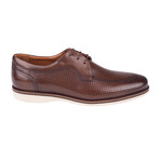Perforated Derby Shoe // Brown Antique (Euro: 42)