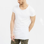 Basic Summer Short Sleeve Shirt // White (M)