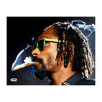 Snoop Dogg Signed Glasses Photo