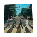 Paul McCartney Signed The Beatles "Abbey Road" Record Album Cover