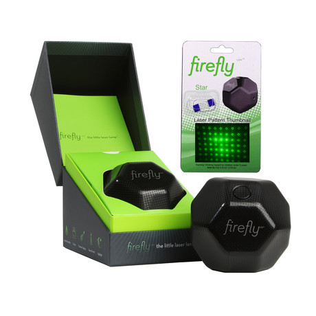 Firefly LDH® Emerald // Star Pattern Laser Lamp