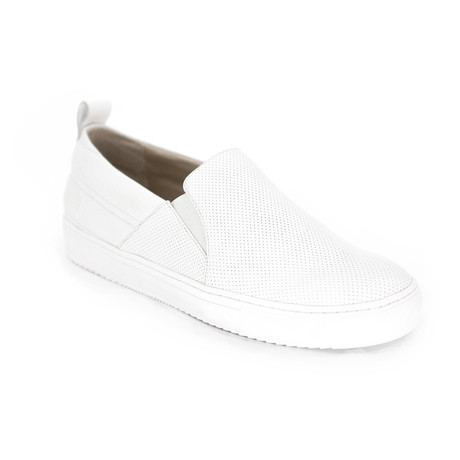 Tunnel Perforated Slider // White (US: 7)