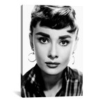 Audrey Hepburn Wearing Hoop Earrings