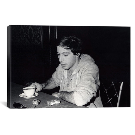 Al Pacino Having Coffee