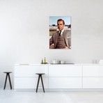 Film Still Of Sean Connery In Goldfinger I (26"W x 18"H x 0.75"D)